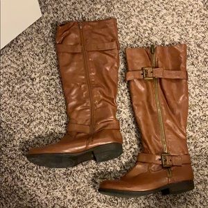 Tan Riding Boots